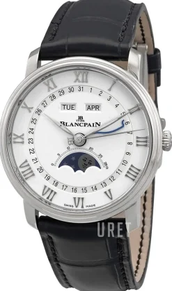 Villeret Vit/Läder Ø40 mm