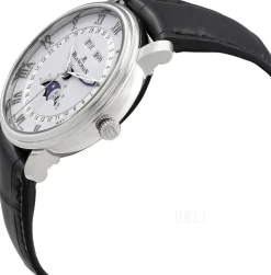 Villeret Vit/Läder Ø40 mm