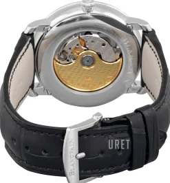 Villeret Vit/Läder Ø40 mm