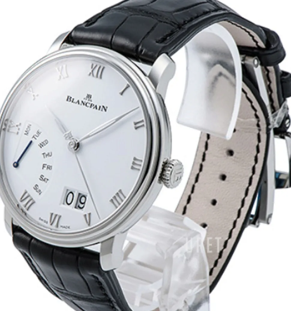 Villeret Vit/Läder Ø40.5 mm