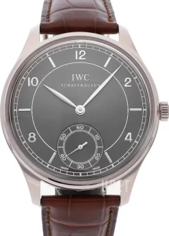 Vintage Collection Portuguese Hand-Wound Grå/Läder Ø44 mm