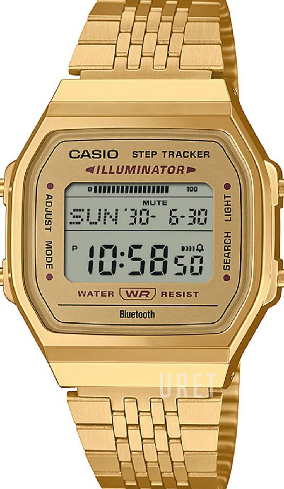 Vintage LCD/Gulguldtonat stål