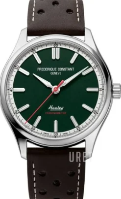 Vintage Rally Grön/Läder Ø40 mm