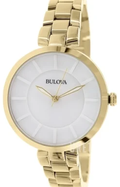 Vit/Guldtonat stål Ø38 mm