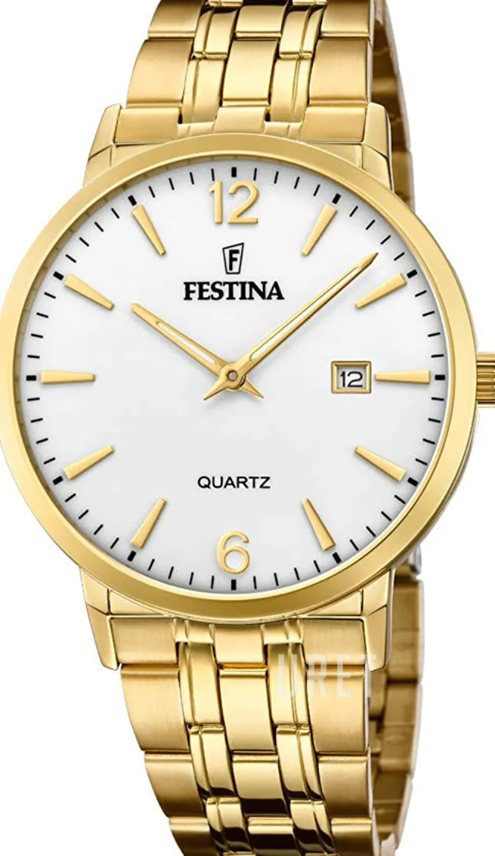 Vit/Gulguldtonat stål Ø41 mm