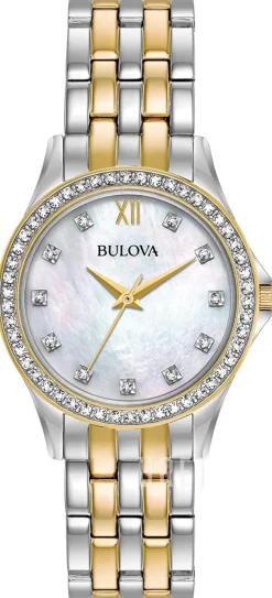 Vit/Gulguldtonat stål Ø34 mm