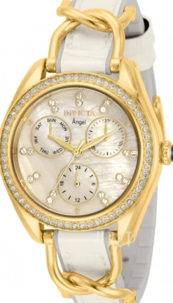 Vit/Gulguldtonat stål Ø36 mm