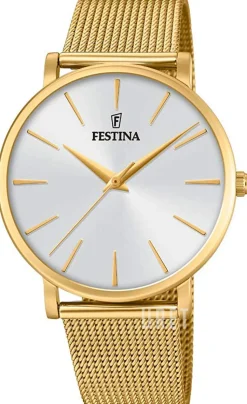 Vit/Gulguldtonat stål Ø38 mm