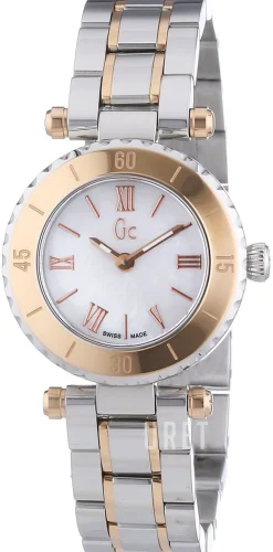 Vit/Roséguldstonat stål Ø28 mm