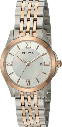 Vit/Roséguldstonat stål Ø27 mm