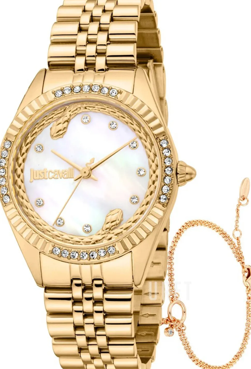 Vittoria Glam Vit/Gulguldtonat stål Ø32 mm