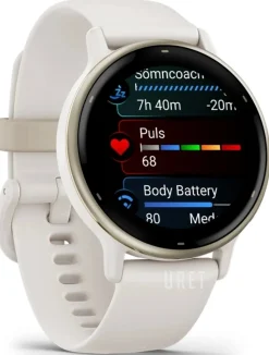 Vivoactive 5 Svart/Gummi Ø42.2 mm