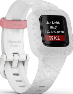 Vivofit jr. 3 Disney Princess Svart/Gummi 14.11x14.11 mm