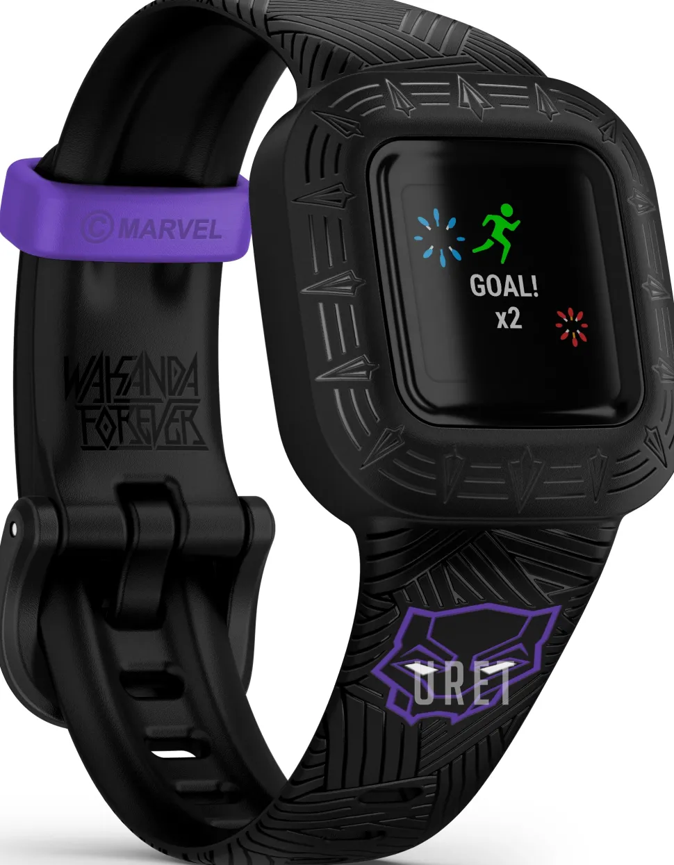 Vivofit jr. 3 Marvel Svart/Gummi 14.11x14.11 mm