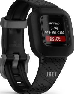 Vivofit jr. 3 Svart/Gummi 14.11x14.11 mm