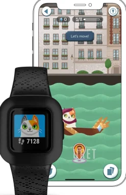 Vivofit jr. 3 Svart/Gummi 14.11x14.11 mm