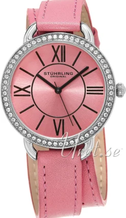Vogue Deauville Rosa/Läder Ø37 mm