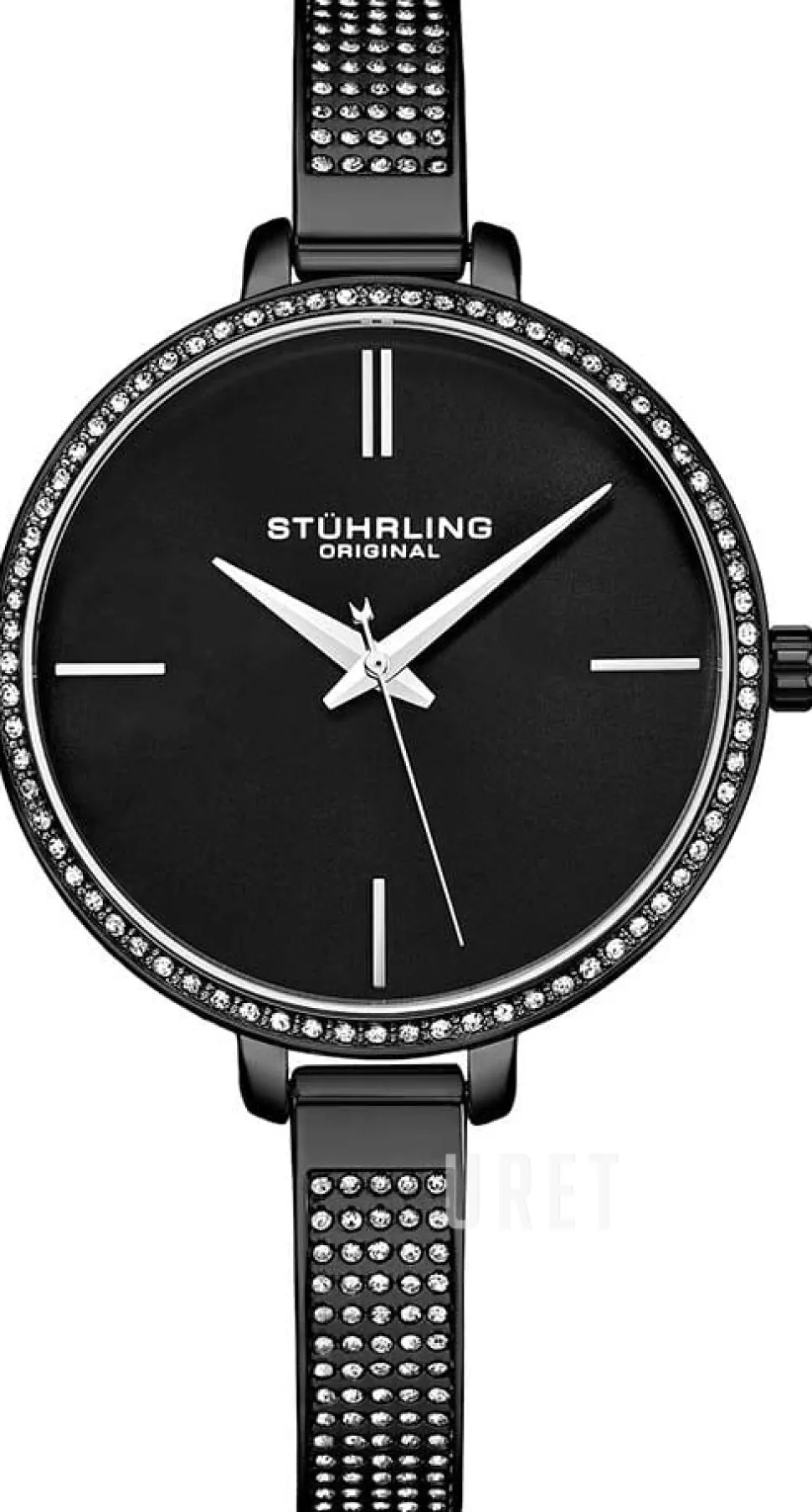 Vogue Svart/Stål Ø36 mm