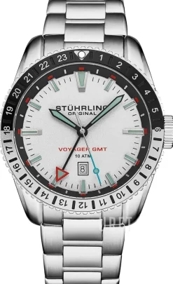 Voyager GMT Vit/Stål Ø42 mm