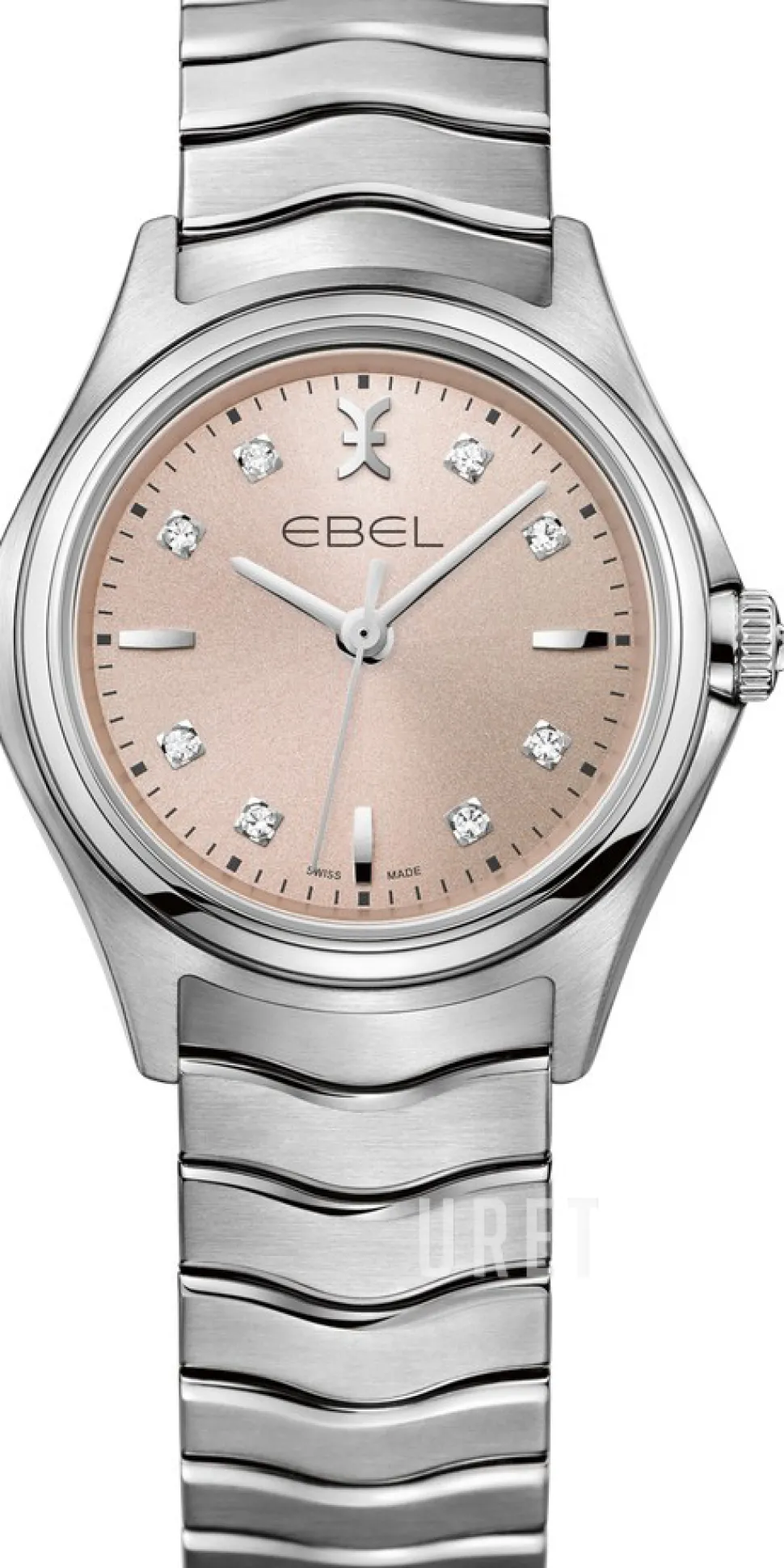 Wave Guldtonad/Stål Ø30 mm