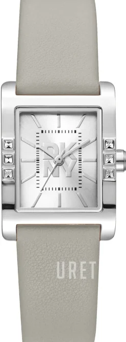 Westside Glitz Silverfärgad/Läder 30x22 mm