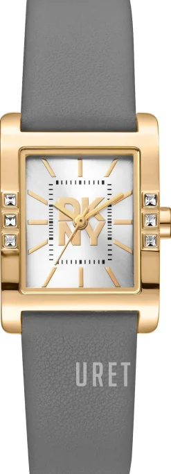 Westside Glitz Silverfärgad/Läder 30x22 mm