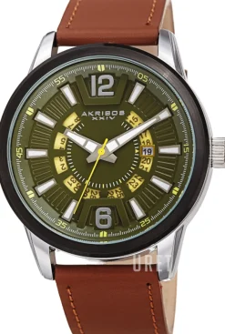 Wheel Grön/Läder Ø45 mm