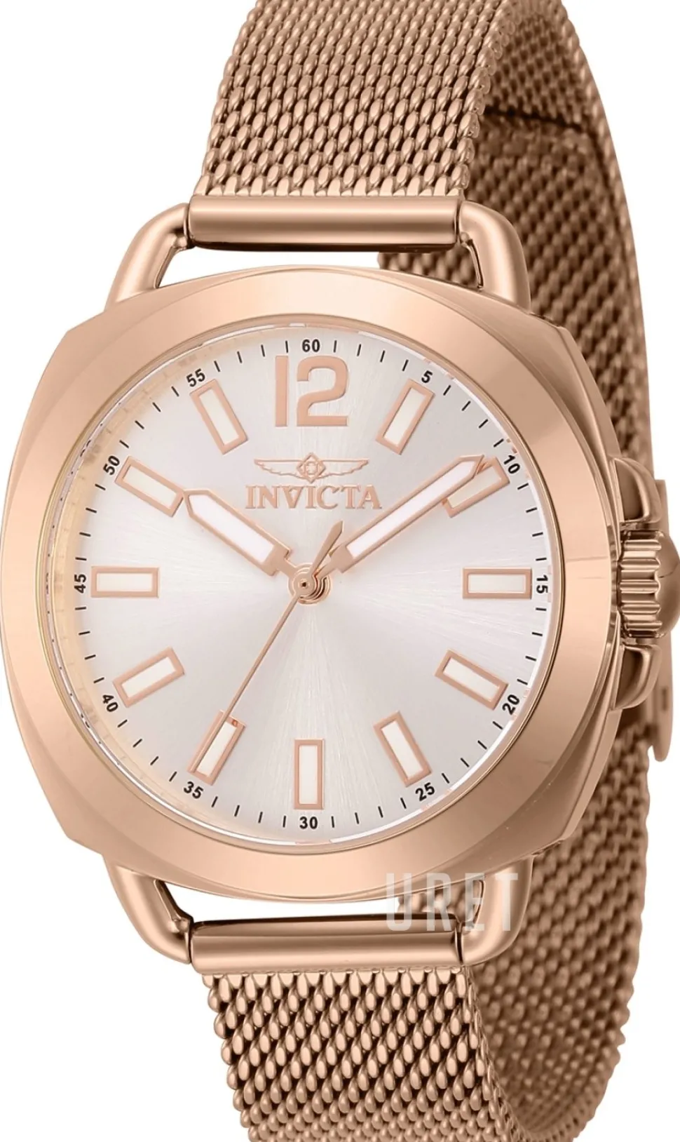 Wildflower Silverfärgad/Roséguldstonat stål Ø32 mm