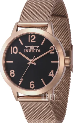 Wildflower Svart/Roséguldstonat stål Ø34 mm