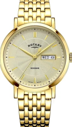 Windsor Guldtonad/Gulguldtonat stål Ø37 mm