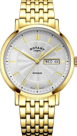 Windsor Silverfärgad/Gulguldtonat stål Ø37 mm