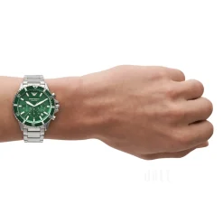 World Explorer Grön/Stål Ø43 mm