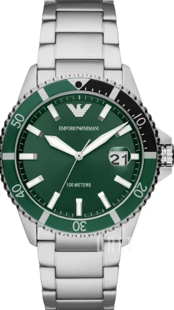 World Explorer Grön/Stål Ø42 mm