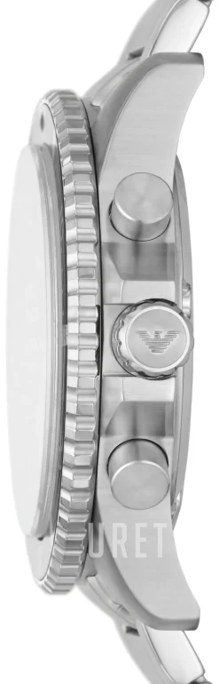 World Explorer Svart/Stål Ø43 mm