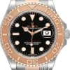 Yacht-Master 40 Svart/18 karat roséguld Ø40 mm