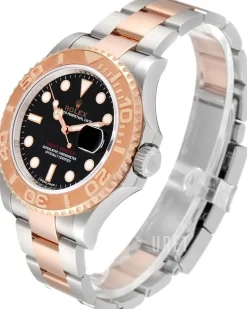 Yacht-Master 40 Svart/18 karat roséguld Ø40 mm