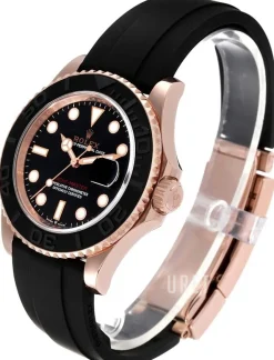 Yacht-Master 40 Svart/Gummi Ø40 mm