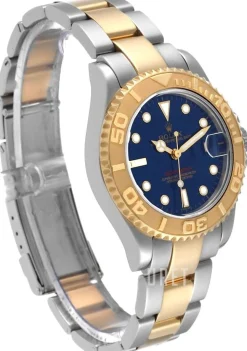 Yacht-Master Blå/18 karat gult guld Ø35 mm