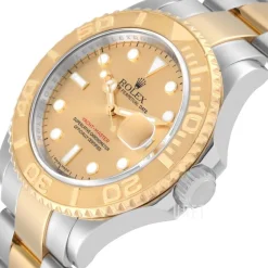 Yacht-Master Champagnefärgad/18 karat gult guld Ø40 mm