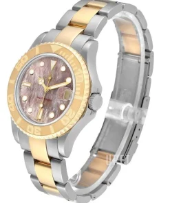 Yacht-Master Flerfärgad/18 karat gult guld Ø35 mm