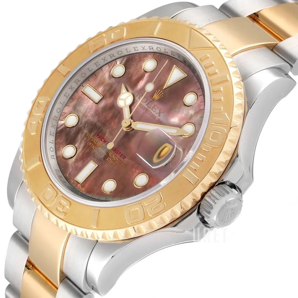 Yacht-Master Flerfärgad/18 karat gult guld Ø40 mm