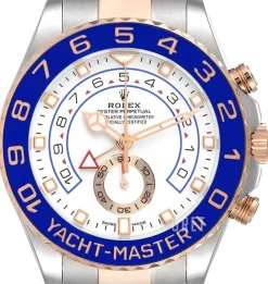 Yacht-Master II Vit/18 karat roséguld Ø44 mm