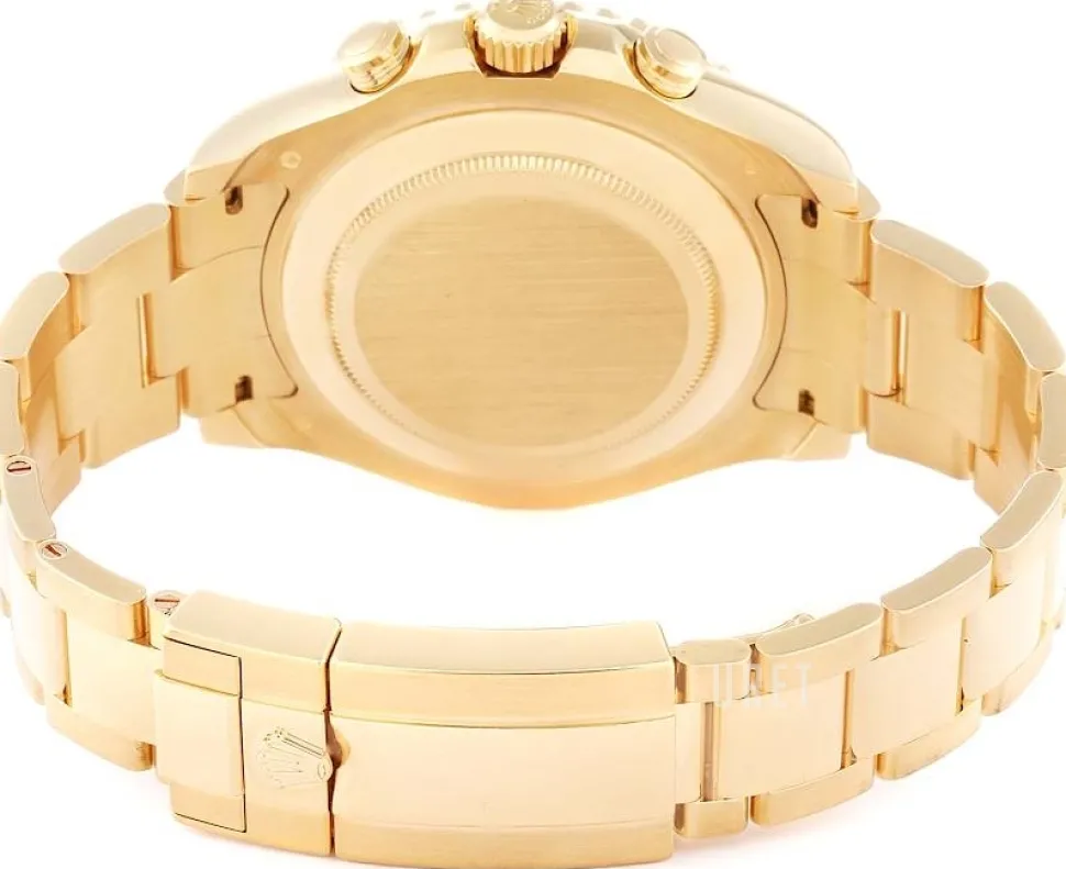 Yacht-Master Vit/18 karat gult guld Ø44 mm