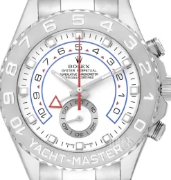 Yacht-Master Vit/18 karat vitt guld Ø44 mm
