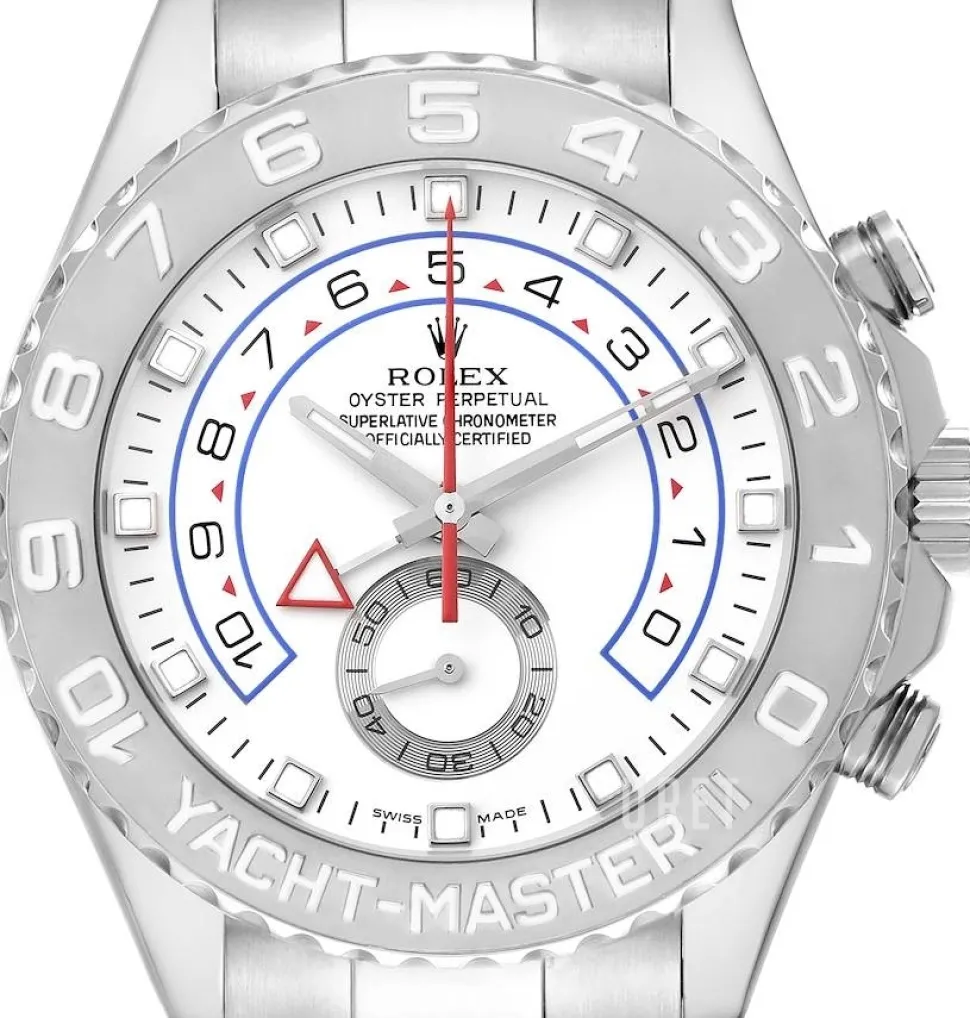 Yacht-Master Vit/18 karat vitt guld Ø44 mm
